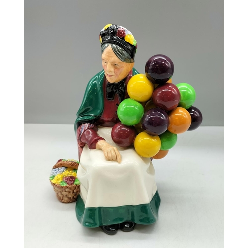 28 - Royal Doulton 20cm Figure 'The Old Balloon Seller' HN 1315.