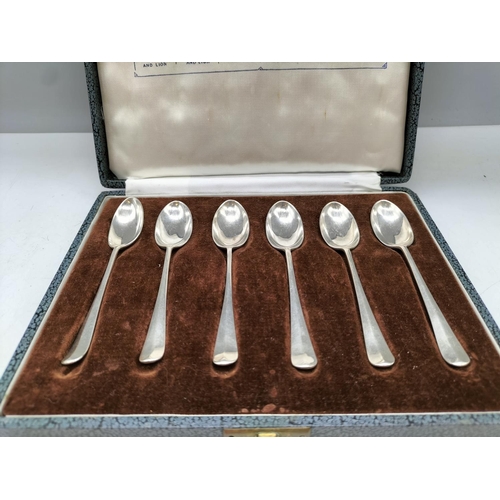 472 - Boxed Set of 6 British Hallmarks Spoons. Each Spoon to Represent Different Assay Office.