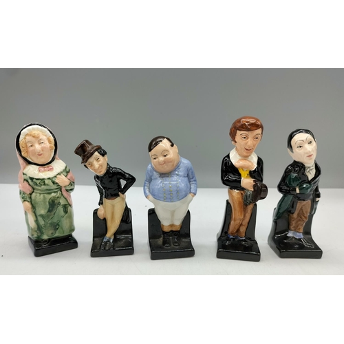 55A - Royal Doulton 11cm Charles Dickens Figures (5)