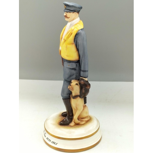 296 - Michael Sutty 17cm Limited Edition 209/500 Figure 'Royal Air Force 1939/45'