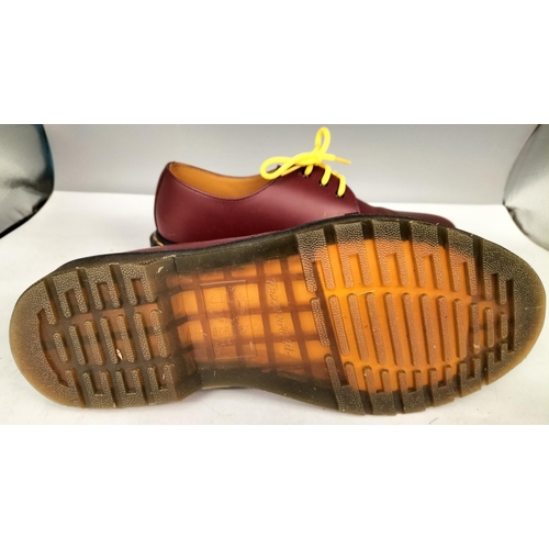 507 - Ox Blood Doc Martens Shoes. Size 7.