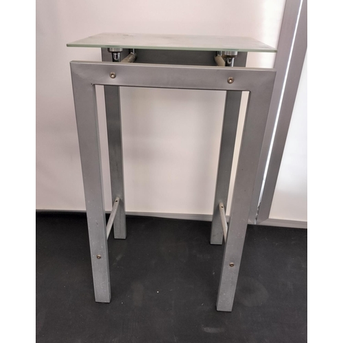 92 - Metal Frame Table/Stand. 38cm x 30cm x 67cm. This Lot is Collection Only.