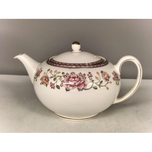 167 - Wedgwood Teapot in the 'Melford' Pattern. 24cm x 14cm.