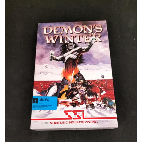 175 - 1988 'Demon's Winter' Apple 2 Computer Game.