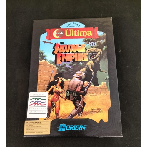 176 - Rare 1990s Worlds of Ultima 'The Savage Empire' IBM-PC Box Game.