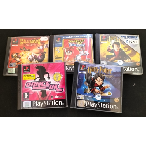 219 - Playstation One Games (5) including Harry Potter.