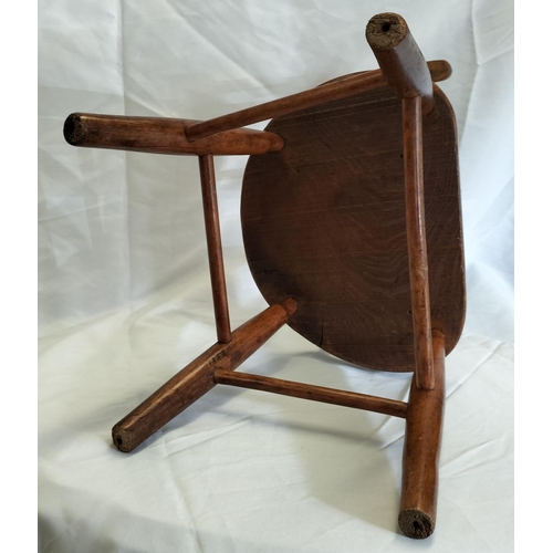 230 - Child's Oak Chair. 48cm High.