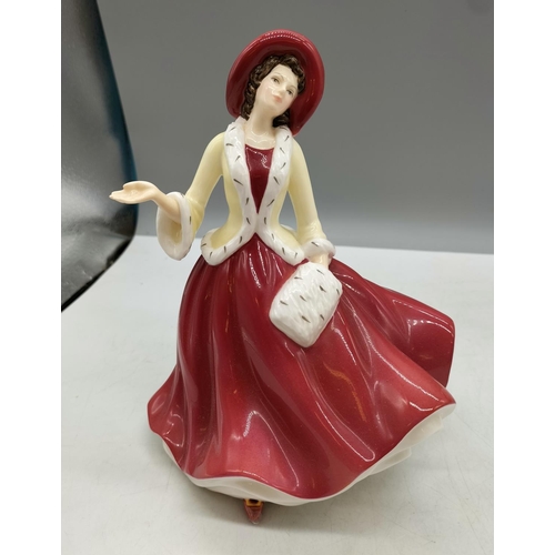 232 - Royal Doulton Pretty Ladies Figure 'Christmas Day 2009' HN5350.