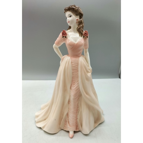 234 - Coalport Ladies of Fashion Figure of the Year 1995 23cm Lady Figure 'Jacqueline'.