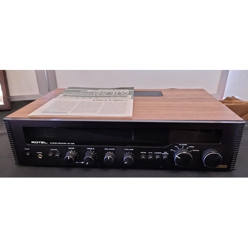 259 - Rotel RX-402 Stereo Receiver with Manual W/O