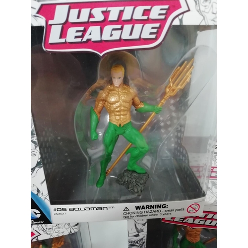 317 - Boxed DC Comics Justice League 'Aquaman' Figures (3).