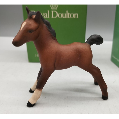 399 - Royal Doulton Foals (3). All Boxed.