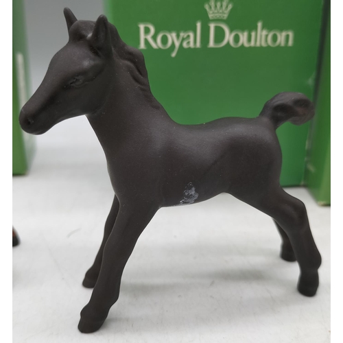 399 - Royal Doulton Foals (3). All Boxed.