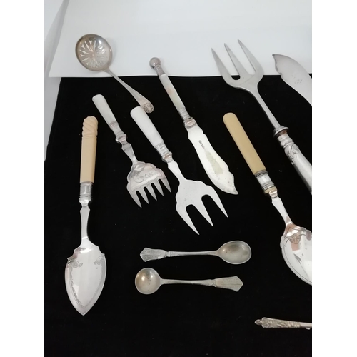 448 - Assortment of Silver Plated Cutlery.