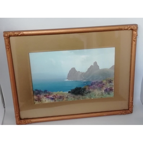 451 - Framed and Glazed Watercolour. Signed by Herbert William Hicks (Died 1944) 41cm x 32cm.