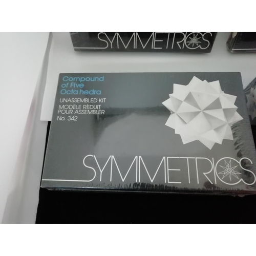 453 - Vintage 1980s Science Studio Symmetrics Sets. New and Sealed. (5)