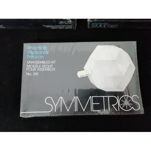 453 - Vintage 1980s Science Studio Symmetrics Sets. New and Sealed. (5)