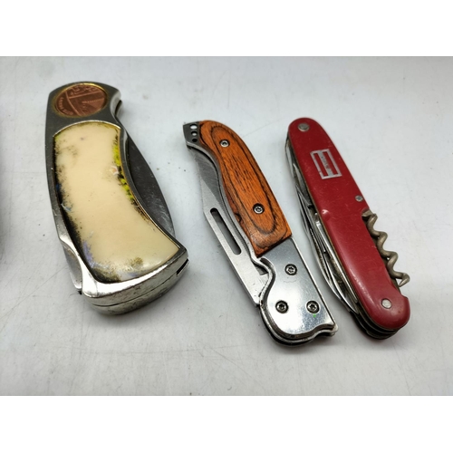 526 - Assorted Pen Knives (8).