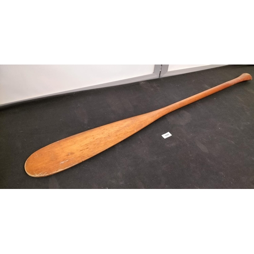 544 - Wooden Coracle Oar. 122cm Long.