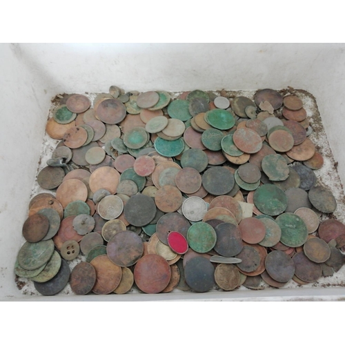 62 - Box of Old Coinage.