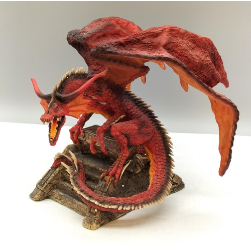 170A - Enchantica Holland Studio Craft Fantasy Dragon 'Bloodhorn' 2002. Boxed.