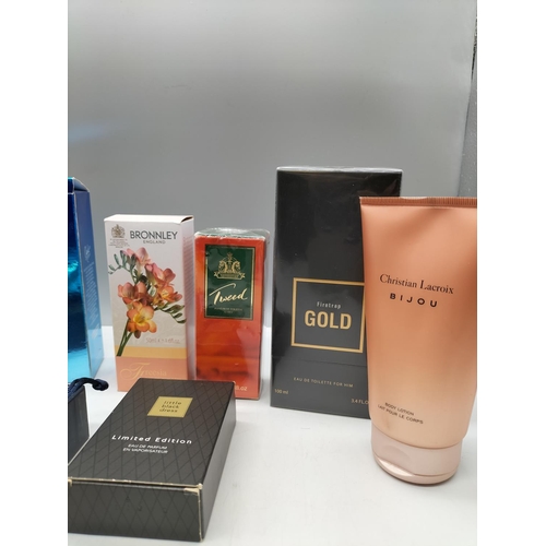 331 - Collection of Perfume and Cosmetics to include Estee Lauder Compact, Opium Body Cream, Firetrap Gold... 