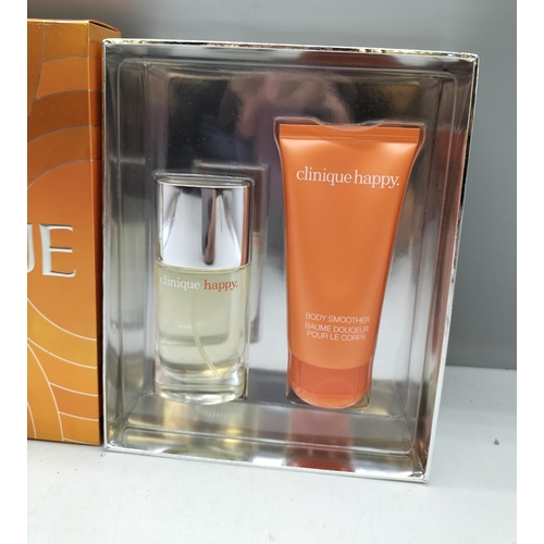 428 - Clinique 'Happy' Boxed Gift Set.