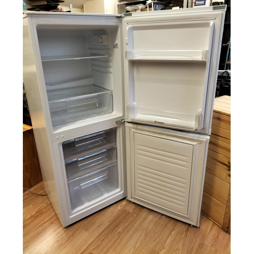 476 - Candy 50/50 Fridge Freezer. 135cm x 55cm x 55cm. This Lot is Collection Only.