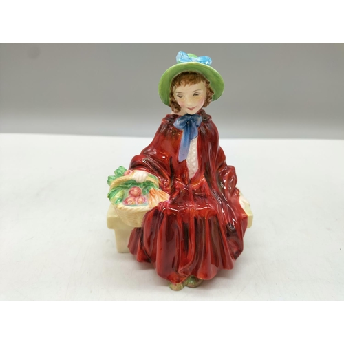 730 - Royal Doulton 12cm Lady Figure 'Linda'. HN 2106