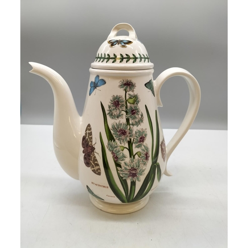 96 - Portmeirion Botanic Garden Coffee Pot. 26cm High