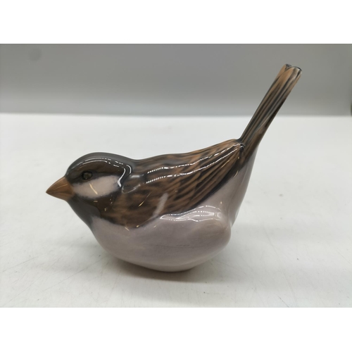 98 - Royal Copenhagen Bird 9cm x 8cm.