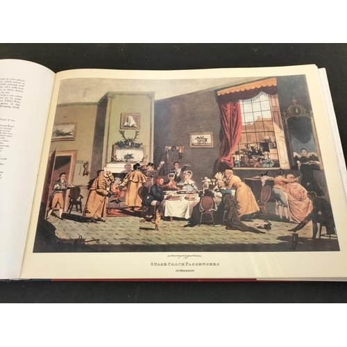 422 - Large Book (52cm x 39cm) 'Coaching Days of England'. Includes Colour Plates.