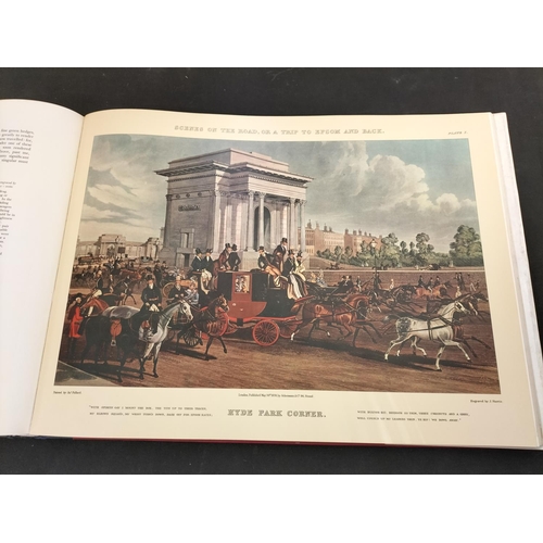 422 - Large Book (52cm x 39cm) 'Coaching Days of England'. Includes Colour Plates.