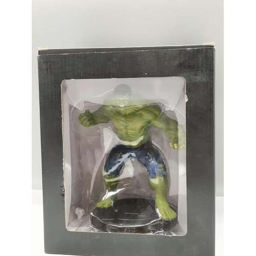 143 - Eaglemoss Marvel Movie Collection Figure with Certificate of Authenticity 'Hulk'. Boxed 15cm Tall.