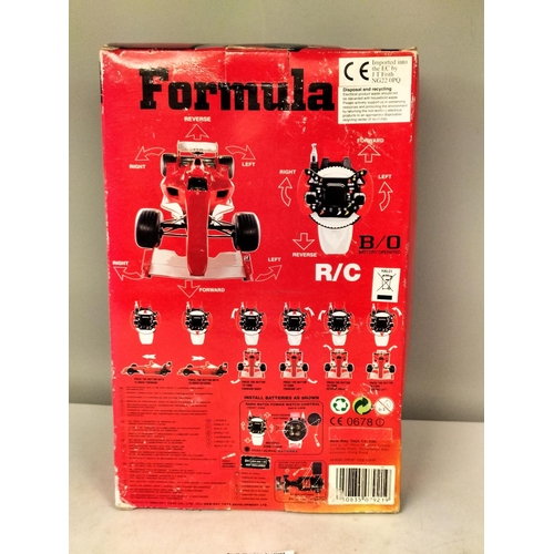 211 - Formula One 1:24 Scale Remote Control Car. Boxed.