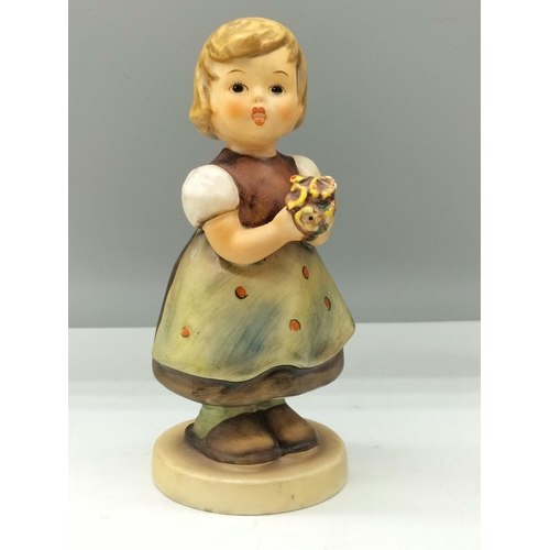 287 - Collection of Goebel Figures (5) to include 10cm 'Apple Tree Boy', 14cm 'Mother's Darling', etc.