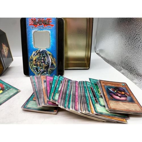 312 - Yu-Gi-Oh Collectors Tins (2) with Cards.