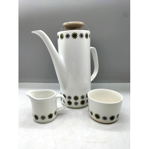 332 - J. G Meakin 15 Piece Coffee Set in the 'Allegro' Pattern.