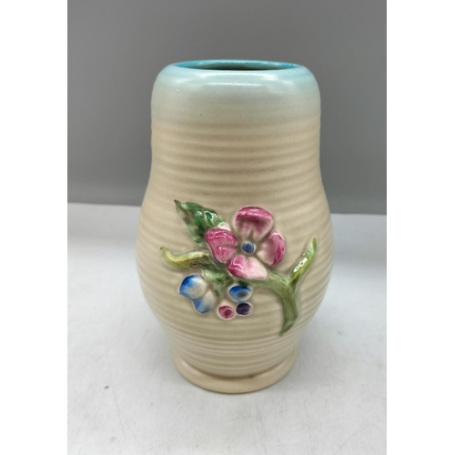 36 - Clarice Cliffe 'My Garden' 16cm vase.