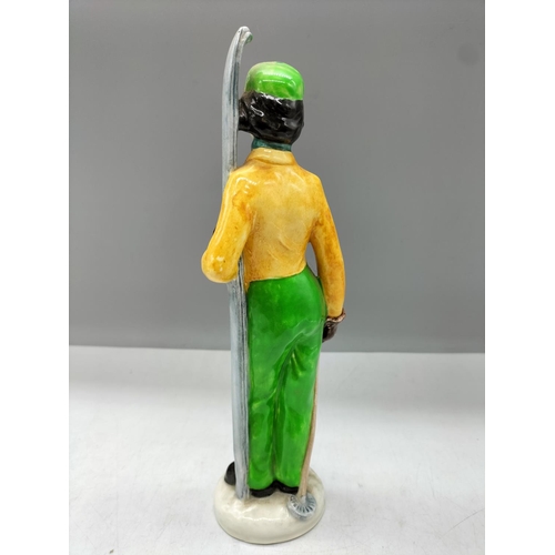 53 - W R Midwinter 22cm Figure of an Alpine Skier.