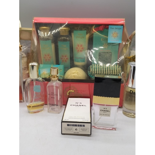 329 - Collection of Gift Sets plus Perfume Bottles (Some Empty).