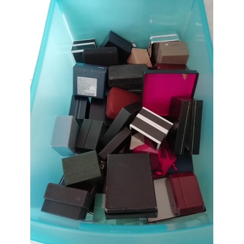 321 - Quantity of Empty Jewellery Boxes