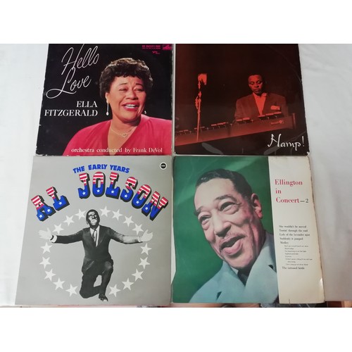 52 - Nice collection of jazz Dixieland and swing style to include Dizzy Gillespie, Glen Miller, Chris bar... 