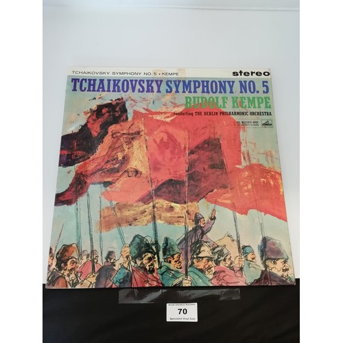 70 - HMV ASD 379 Tchaikovsky, Symphony No 5 cream and gold label Ed 1