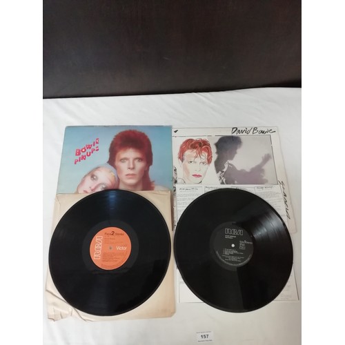 157 - David Bowie, Collection of 3 Lp and one 12inch EP to include RS1003 