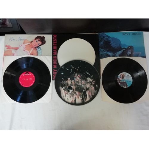 164 - Bryan Ferry/ Roxy music collection of 9xlp to include EGPD001 