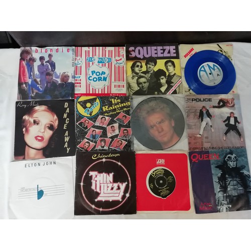 165 - Nice collection of approx. 100, 7inch singles with a nice selection of punk including the Sex Pistol... 