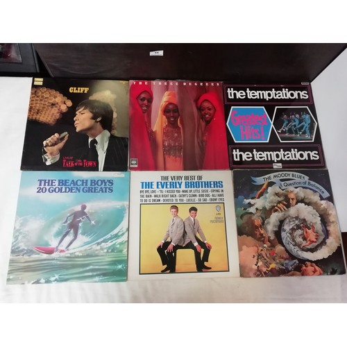 55 - Nice collection of Lp to include Wings , Wishbone Ash, War of the Worlds, Cliff Richard & others