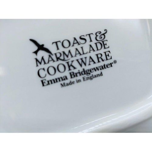 117 - Emma Bridgewater Toast and Marmalade Collection 'Onion Tart' Dish. 22cm x 17cm.