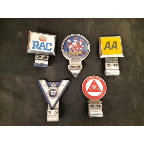 163 - Collection of Motor Memorabilia Badges.